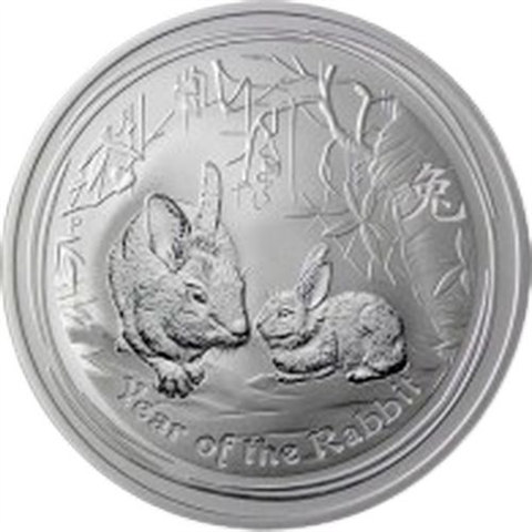 Australien-12x1 Dollar-2008-2019-AGstgl-Lunar II-Etui