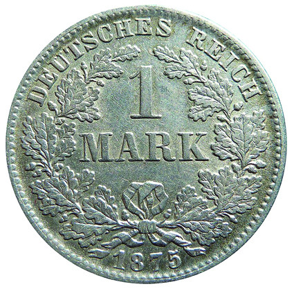 Deutsches Kaiserreich J.9 - 1 Mark 1873 - 1887 