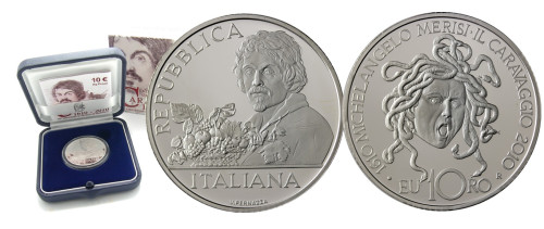 Italien 10 Euro 2010 PP Caravaggio I