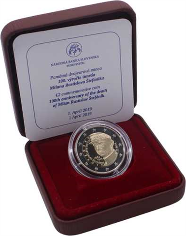 Slowakei-2 Euro-2019-PP-Milan Stefanik-Etui