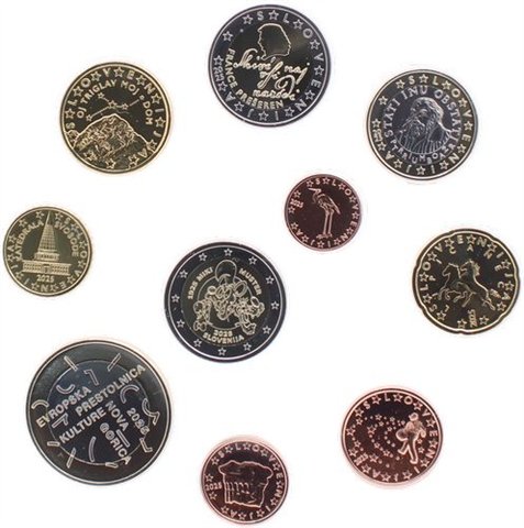 Slowenien-8,88 Euro-2025-Stgl-KMS-FolderI