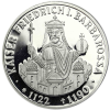 Deutschland 10 DM Silber 1990 PP Kaiser Friedrich I. Barbarossa I