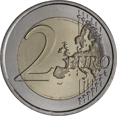 Österreich-2 Euro-2025-bfr-Kursmünze-RS