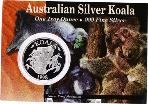 Australien-1 Unze-1998-AGstgl-Koala-RS
