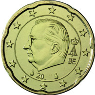 Belgien 20 Euro Cent 2011 bankfrisch Koenig Albert II