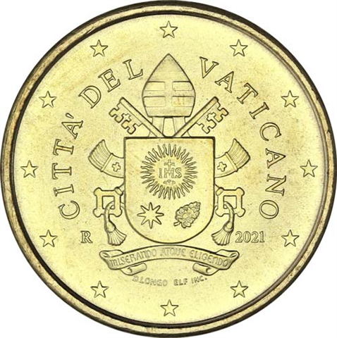 Vatikan-50-Cent-2021