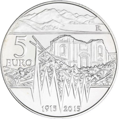 Italien-5 Euro-2015-AGstgl-Centenario-RS