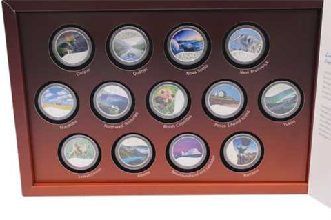 Kanada-13x10 Dollar-2017-AGpp-Farbe-Flora und Fauna-RS