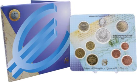 Italien-8,88 Euro-2006-Stgl-Kurs-Folder-RS