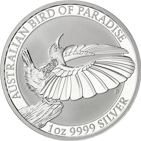 Australien 1 Dollar 2018 Stgl. Paradiesvogel 1