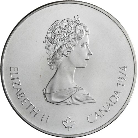 Kanada-14x10+14x5 Dollar-1973-1976-AGstgl-Olymp Montreal 76-Etui