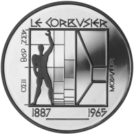 Schweiz-5Franken-1987-bfr-LeCorbusier-RS