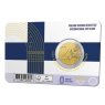 Finnland-2Euro-2025-Stgl-Coincard-weiß-Leichtathletik-VS