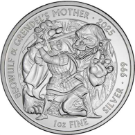 Großbritannien-2 Pfund-2025-AGstgl-Beowulf und Grendels Mother-RS