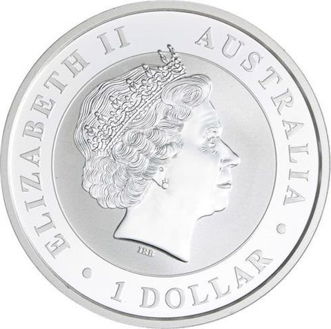 Australien-1 Dollar-2016-AGstgl-Koala Night-FD-Farbe-vergoldet-RS