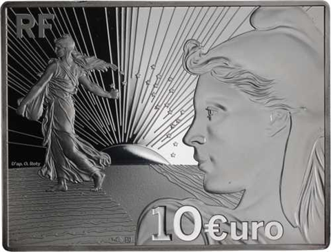 Frankreich-10 Euro-2021-AGpp-20 Jahre Starter Kit-RS