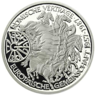 Deutschland 10 DM Silber 1987 PP 30 Jahre Europäische Gemeinschaft I