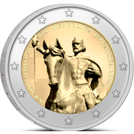 Kroatien-2Euro-2025-bfr-1000Jahre-Königreich-RS