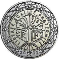 Frankreich-2Euro-2009-Kursmünze-Lebensbaum-RS