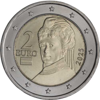 Österreich-2 Euro-2025-bfr-Kursmünze-RS