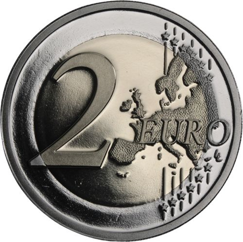 Belgien-2 euro-2025-PP-Rennstrecke-Etui