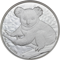 Australien-1Dollar-2009-Silbermünze-1Oz-Koala-RS