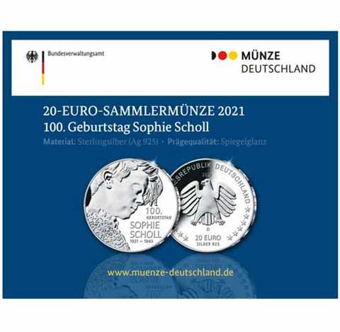 Deutschland-20-Euro-Silber-2021-PP-Sophie-Scholl-III