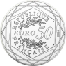 Frankreich-50Euro-2016-AGstgl-Rose-VS