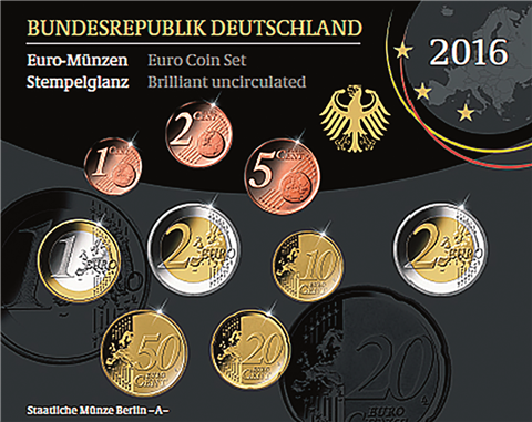 Deutschland 2016 5,88 Euro Dresdner Zwinger PP III