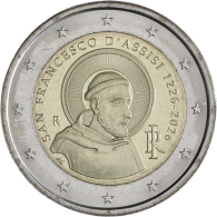 Italien-2 Euro-2026-bfr-Franz Assisi-RS