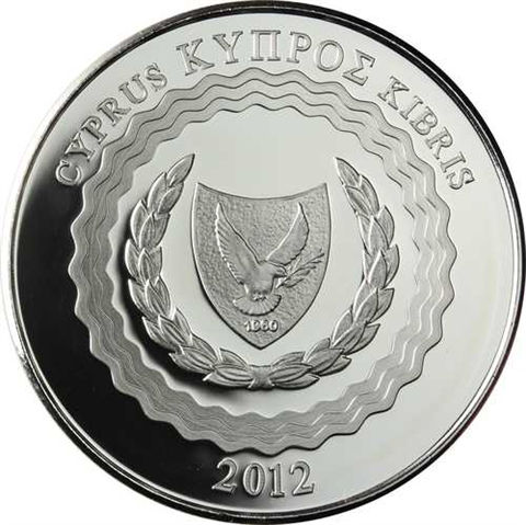 Zypern 5 Euro 2012 PP EU Presidentschaft I