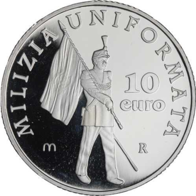 SanMarino-10Euro-2005-AGPP-Militär-RS