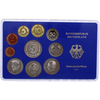 Deutschland-12,68 DM1981-PP-Kurs-Blister-MzzJ-RS