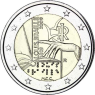 Italien 2 Euro 2009 bfr. Blindenschrift Louis Braille