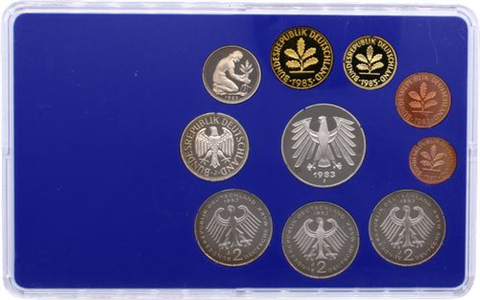 Deutschland-12,68 DM-1983-PP-Kurs-Blister-MzzJ-RS