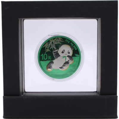 China-10Yuan-2020-AG-Panda-Farbe-RahmenI