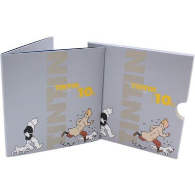 Belgien-10 Euro-2004-AGpp-Tintin Tim und Struppi-Folder I