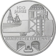 Gedenkmünze 10 Euro 2011 PP Hamburger Elbtunnel