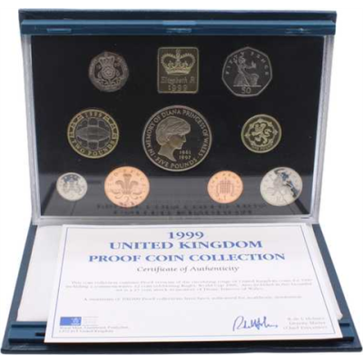 Großbritannien-8,88 Pfund-1999-PP-KMS-RS