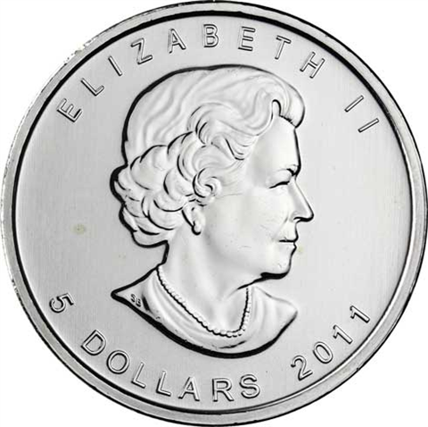 Kanada-5-Dollar-2011-Maple-Leaf-I