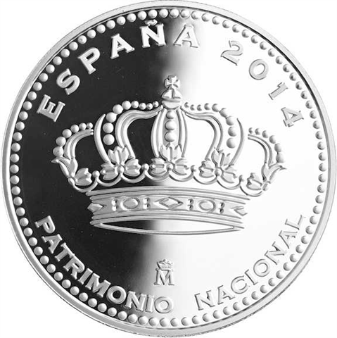 Spanien-6x5Euro-2014-AgPP-SerieNationales Erbe-E