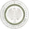 5 Euro Gedenkmünzen grüner Polymmering 