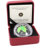 Kanada-20 Dollar-2008-AGpp-Crystel Raindrop-grün-Etui