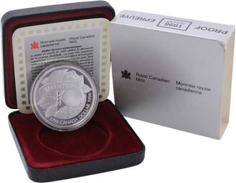 Kanada-1 Dollar-1996-AGpp-Epreuve McIntosh-RS