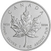 Kanada-5-Dollar-1991-1-Unze-Silber-Maple-Leaf-RS