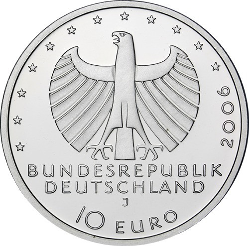 Gedenkmünze 10 Euro 2006 PP 650 Jahre Städtehanse