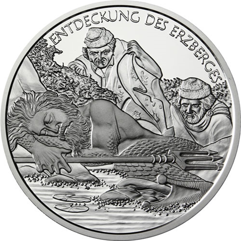 Österreich-10-Euro-2010-Silber-HGH-Erzberg-in-der-Steiermark-Folder