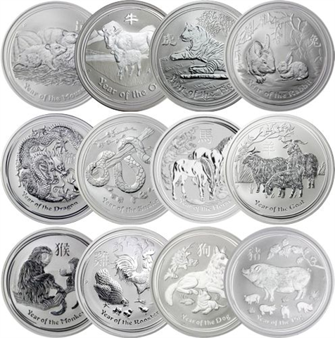 Australien-12x1 Doller-2019-AGstgl