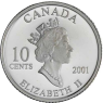 Kanada-10cent-2001-AG-Year of Volunteers-Folder VS