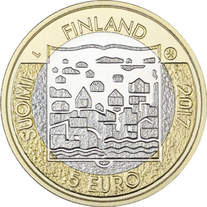 Finnland 5 Euro Muenze 2017 Präsidenten-Serie - Mannerheim